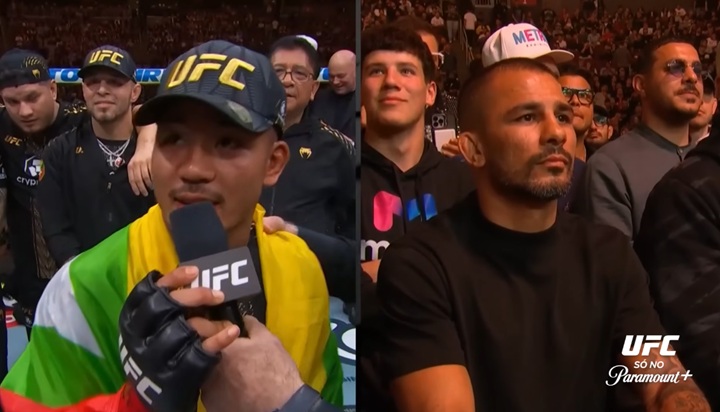 Joshua Van sinalizou que deve fazer revanche contra Alexandre Pantoja pelo cinturão dos moscas ainda este ano (Foto: Reprodução/UFC)