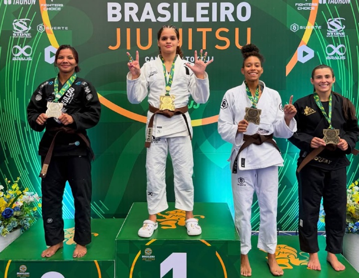 Kellen Arraes celebra evolução, destaca força mental e projeta Mundial e superluta contra faixa-preta (Foto: Arquivo Pessoal)