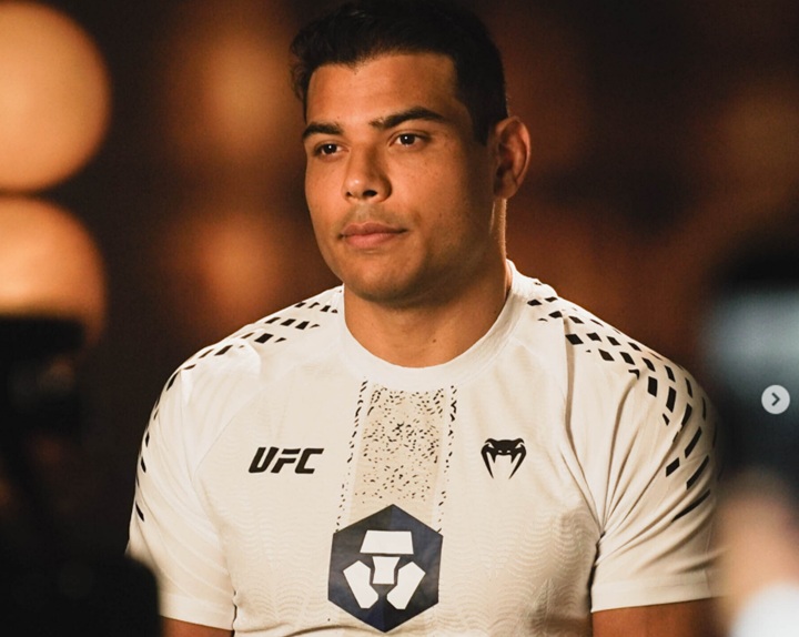 Vindo de duas vitórias consecutivas no UFC, Paulo Borrachinha tem planos ambiciosos para a sequência da sua carreira (Foto: Reprodução/Instagram)