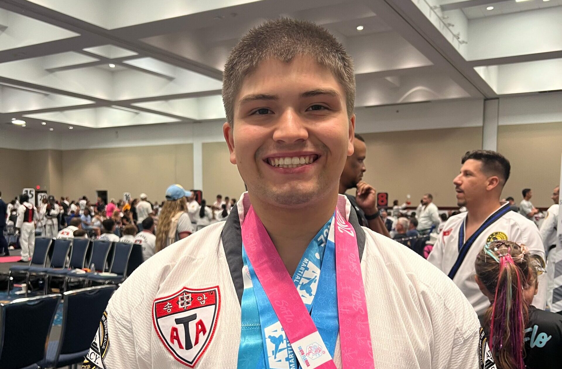 Lorenzo da Silva vai em busca de um grande resultado no Mundial ATA de Taekwondo (Foto: Divulgação)
