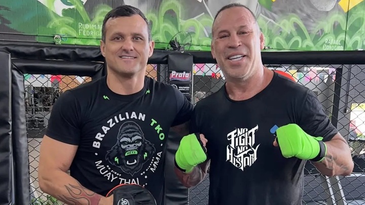 Treinador de Wanderlei Silva, André Dida responde provocações de Popó e volta a pedir para enfrentar o tetracampeão mundial de Boxe (Foto: Reprodução)