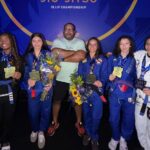 Bastos Jiu-Jitsu, comandada pelo faixa-preta Bruno Bastos, contabilizou ao todo seis medalhas durante o Mundial da IBJJF (Foto: Reprodução)