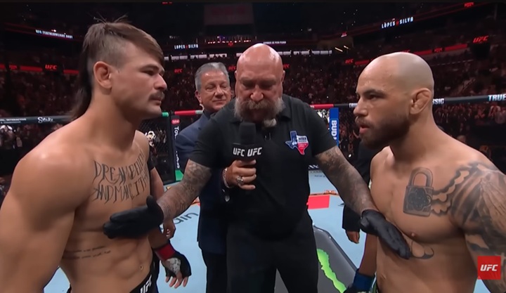 Em alta na divisão peso-pena, Jean Silva acredita que ainda pode enfrentar Diego Lopes num futuro próximo (Foto: Reprodução/UFC)