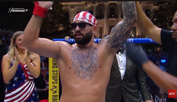Josh Hokit aproveita Dia dos Pais nos EUA para provocar Poatan e indica duelo em novembro como próximo objetivo (Foto: Reprodução/UFC)
