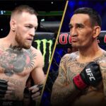 Conor McGregor e Max Holloway vão se enfrentar na luta principal do UFC 329, no próximo dia 11 de julho (Foto: Reprodução/UFC)