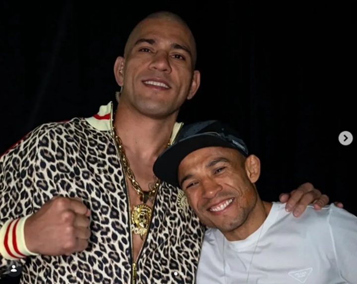 Em breve análise, José Aldo sinalizou que Alex Poatan deveria retornar aos meio-pesados, onde já foi campeão (Foto: Reprodução/Instagram)