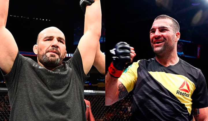 Maurício Shogun (à dir) afirma que retomou a rotina de atleta para o duelo de Boxe marcado para agosto, em São Paulo (Foto: Reprodução/UFC)