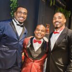 Cosme Nascimento, Wallace e Abner Teixeira: três referências do Boxe brasileiro (Foto: Outboxing Fight Night)
