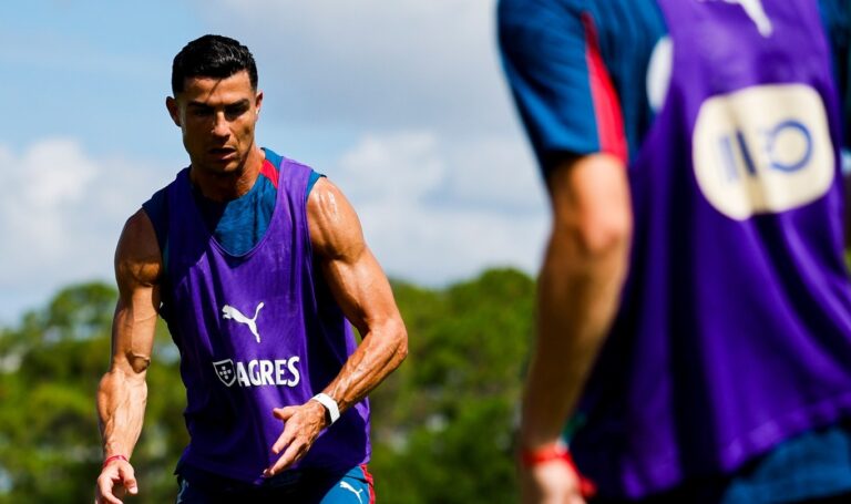 Cristiano Ronaldo, aos 41 anos, está jogando a sua sexta Copa do Mundo (Foto: Reprodução)