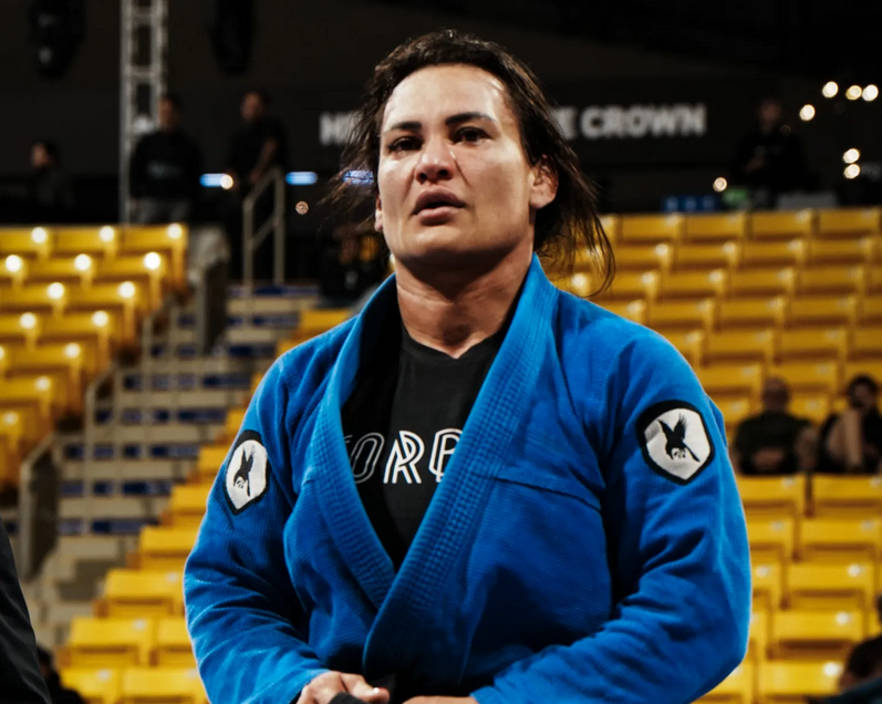 Simone de Abreu chegou ao pódio na categoria super-pesado do Mundial de Jiu-Jitsu (Foto: Dai Bueno)