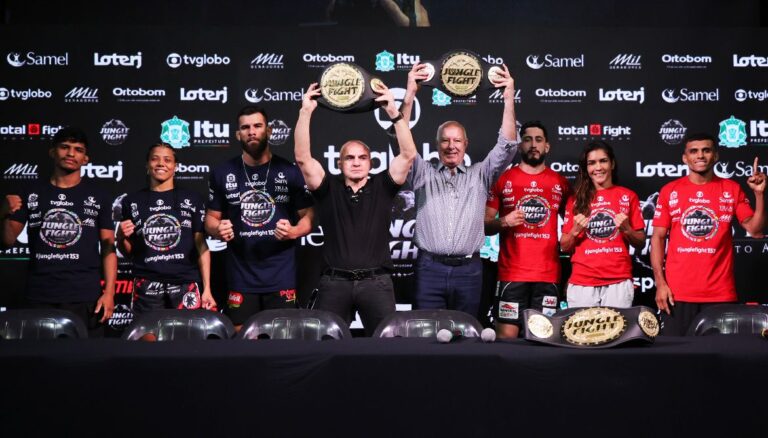 Com três disputas de cinturão, Jungle Fight 153 promete emoção do início ao fim (Foto: Rei Fight)