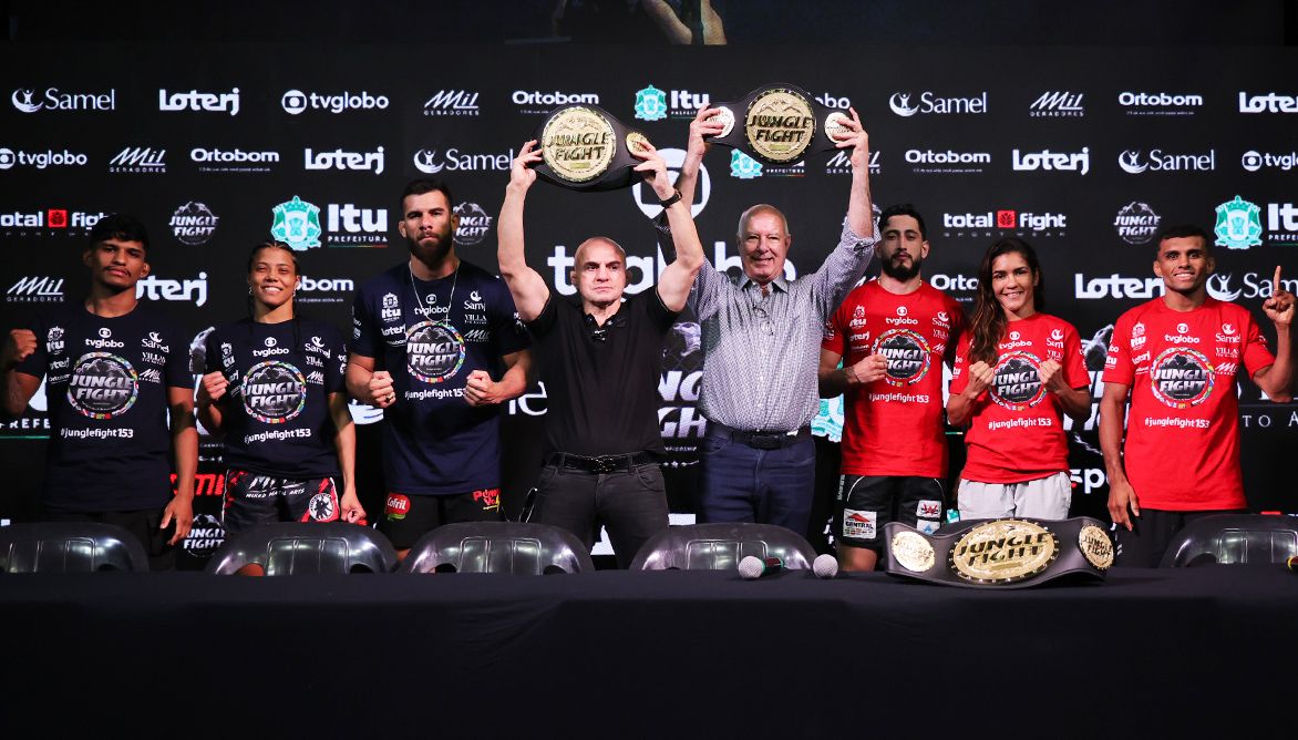 Com três disputas de cinturão, Jungle Fight 153 promete emoção do início ao fim (Foto: Rei Fight)