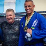 Marinha superou o Exército e a Aeronáutica para brilhar no evento de Jiu-Jitsu (Foto: Hugo Elevaty Esportes)