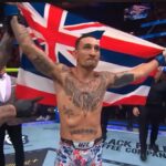 Max Holloway admite que gostaria da trilogia com McGregor, mas muda o foco após a grave lesão do rival e mira o topo da divisão dos leves (Foto: Reprodução/UFC)