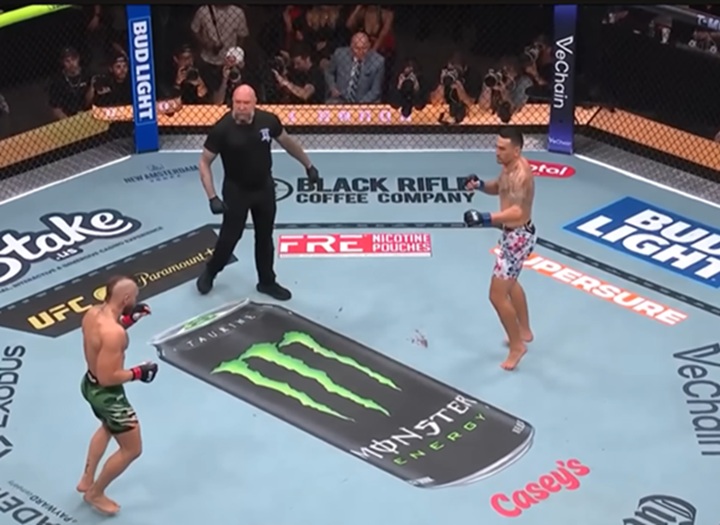 Mesmo com lesão de McGregor, UFC 329 supera marca histórica de arrecadação e estabelece novo recorde financeiro da organização (Foto: Reprodução/UFC)