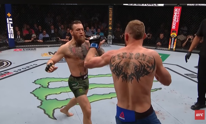 Campeão linear dos pesados do UFC, Tom Aspinall aposta em vitória de Conor McGregor ainda no primeiro round (Foto: Reprodução/UFC)