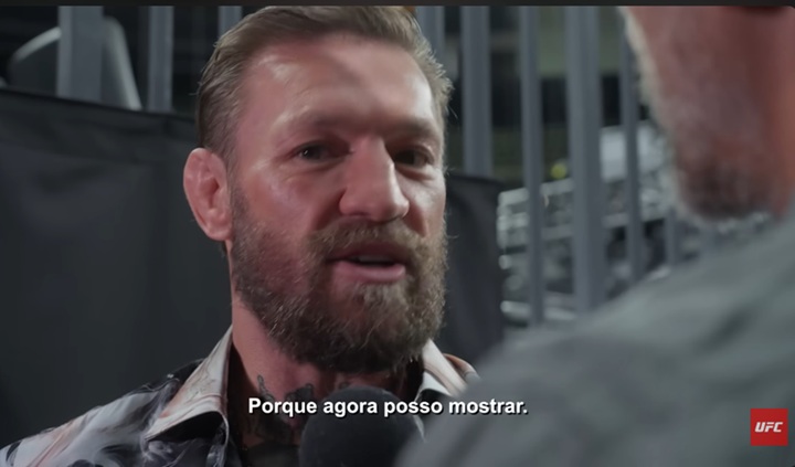 Conor McGregor afirma que pretende recuperar o tempo perdido após cinco anos de inatividade e revela planos de seguir ativo no UFC (Foto: Reprodução/UFC)