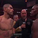Adesanya acredita que Poatan deveria ter voltado aos meio-pesados após derrota para Ciryl Gane e não vê sentido na decisão de continuar entre os pesados (Foto: Reprodução/UFC)