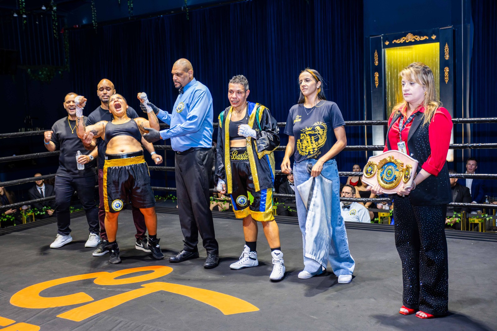 Adriana Araújo segue escrevendo o seu nome na história do Boxe (Foto: Priscila Tessarini)