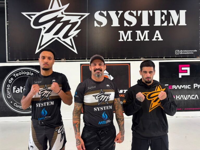 Jovem atletas da CMSystem lutam no card do Metanoia Fight Combat 15 (Foto: Divulgação)