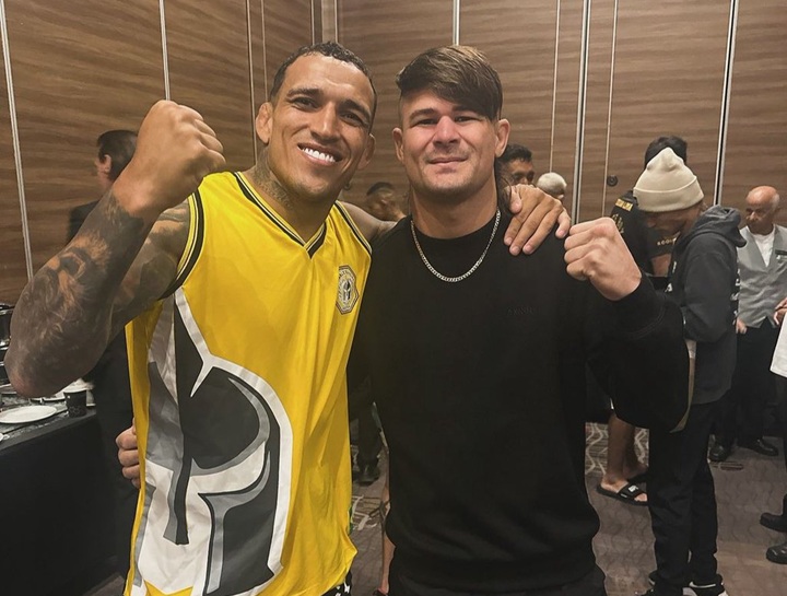 Gilbert Durinho diferencia os estilos dos brasileiros e destaca Charles pela eficiência no octógono e Diego pela técnica no Jiu-Jitsu puro (Foto: Reprodução)