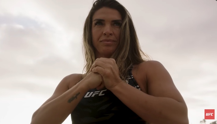 Mackenzie Dern admite que esperava enfrentar Weili Zhang e destaca estilo semelhante de Gillian Robertson (Foto: Reprodução/UFC)