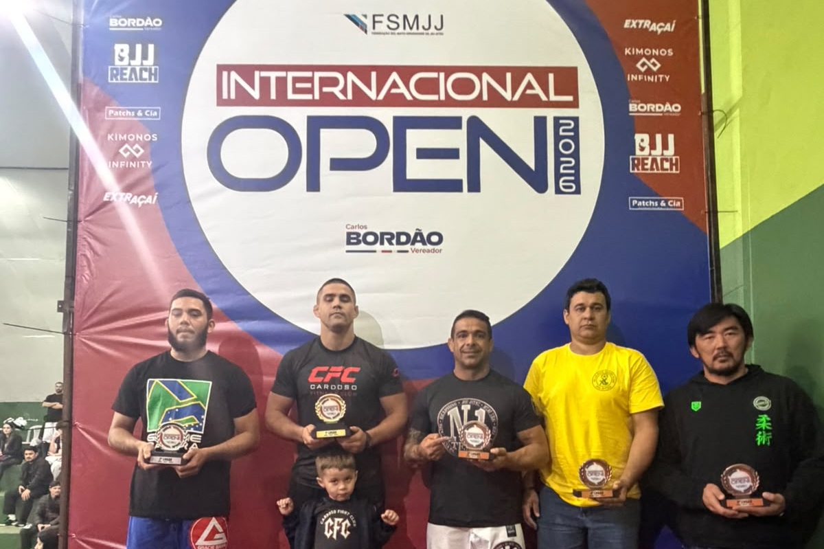 Etapa do Circuito MS de Jiu-Jitsu consagrou equipes e atletas (Foto: Divulgação)