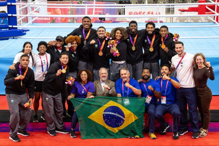 Boxe brasileiro segue em alta durante preparação para a próxima Olimpíada (Foto: Bruno Ruas /COB)