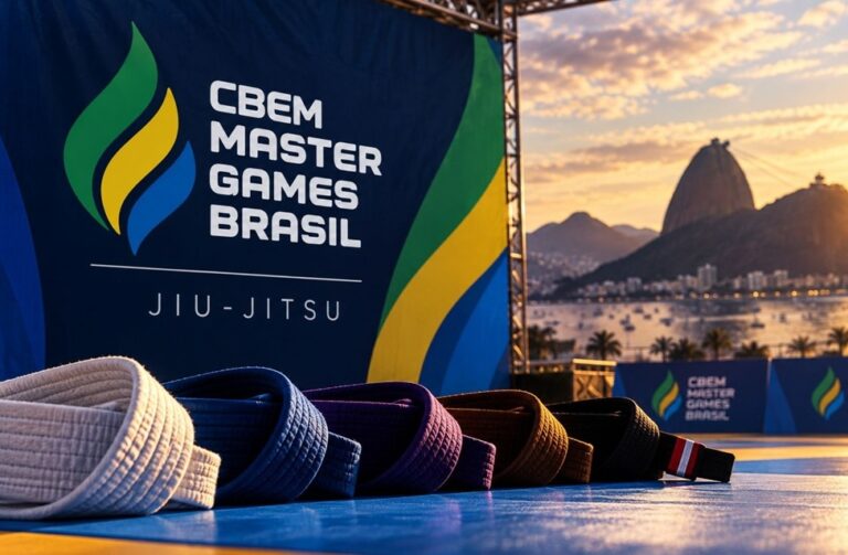 Jiu-Jitsu integra o programa de 19 modalidades do CBEM Master Games Brasil (Foto: Reprodução)