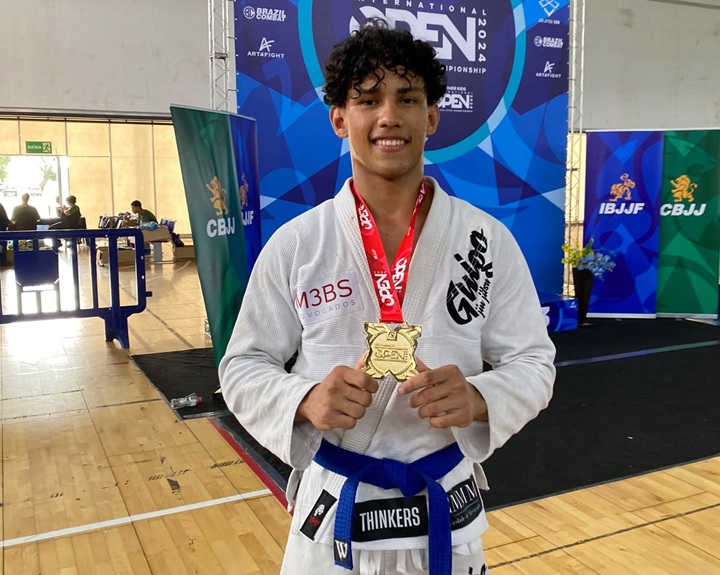 Kauã Torres, atleta forjado na competitiva escola paulista chega ao Turris Invitational com extenso histórico de títulos na CBJJ e AJP (Foto: Reprodução)