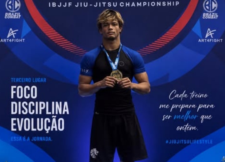 Faixa-azul Klauss Pato, de apenas 17 anos, estará em ação na disputa do Turris Invitational, em novembro (Foto: Reprodução)